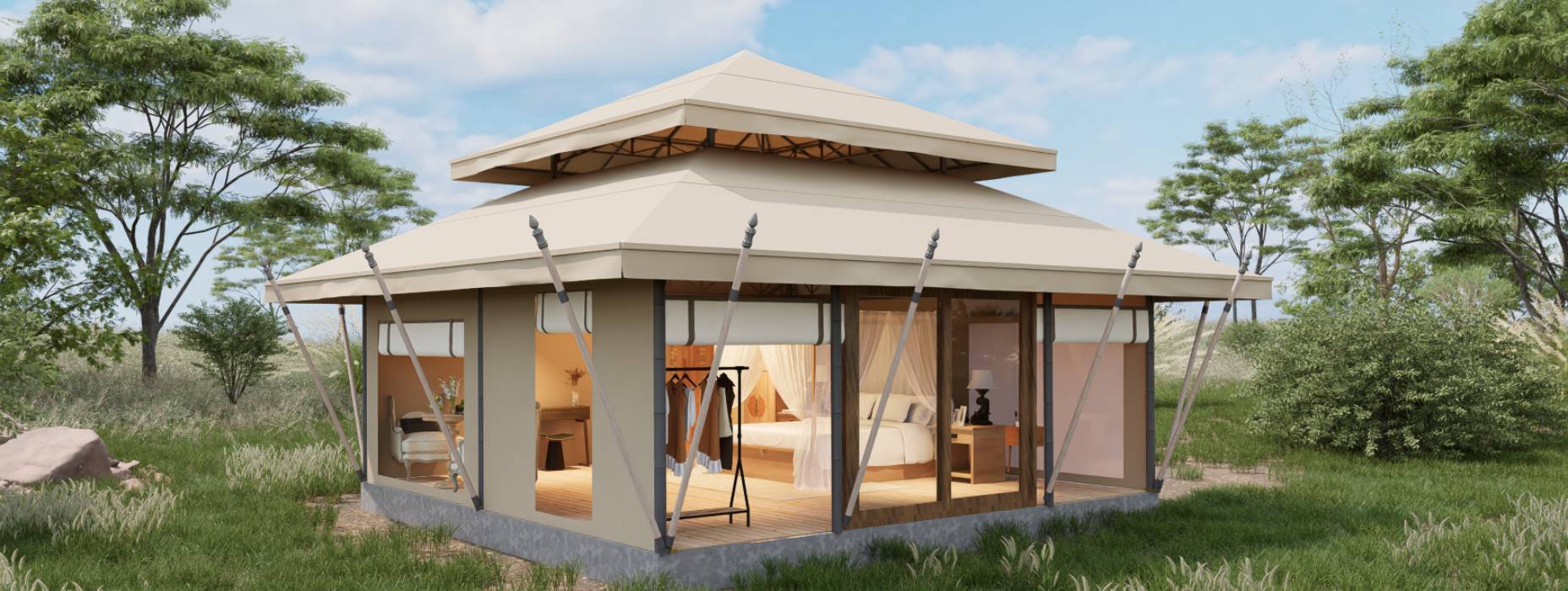 双湖县户外野奢帐篷